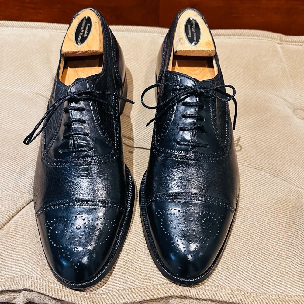 Bruno Magli Charles Italy Leather Oxfords.